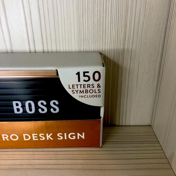 Office Envy Letterboard Retro Desk Sign (Medium) - Picture 2 of 3